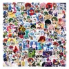 Waterdichte Sticker 50/100 PCS Anime Stickers SK8 De Infinity Graffiti Cartoon Vinyl Decal voor Laptop Gitaar Skateboard Motorfiets Auto Bom Sticker Auto Stickers