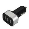 Universal 3 Port Car Charger быстро зарядка Triple USB Adapter Adapter Car-Charger для Samsung Xiaomi LG планшет