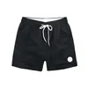 Designer Mens Shorts Luxo Bordado Emblema Candy Color Womens Quick Dry Franch Marca Solta 15 Cores Factory Outlet 09U9