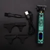 Elektrikli Jilet Erkekler Tıraş Makinesi Saç Düzeltici Kuaför Saç Kesme Akülü Saç Kesme Makinesi Sakal Giyotin Tıraş Makinesi Kablosuz 220322