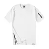 Alta qualidade hip hop homens camiseta unisex em branco personalizado moda streetwear algodão simples camisetas 220609