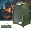 Draagbare buitendouche Tent Camp Toilet Rain Shelter for Camping Pop -Up Privacy Tent Outdoor Dressing Tent Easy Set Up H220419