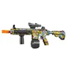 15000 PCS의 M416 장난감 건, 친환경적인 워터 드롭 매뉴얼 및 전기 스프레이 건 2 in gel ball blaster toysgun for Kids Factory Wholesale