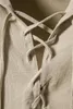 Moletons masculinos moletons masculinos de verão de capuz masculino Camisa respirável de linho de algodão clássico confortável de manga curta ao ar livre
