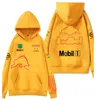 Nova camisola com capuz da equipe F1 Racing Jacket Moletom