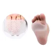 Kadın çorap çorap 1Pair silikon jel tabanca pedleri yastıklar ön ayak ağrısı destek ön ayaklar bakım topuk ayakkabıları kaymaya dayanıklı yıkanabilir