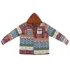 Men's Jackets Men Retro Vintage Spring Winter Long Sleeve Plaid Shirt Jacket For Checked Coat Overcoat Hooded Pocket