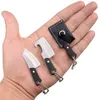 2 Styles Stainless Steel Pocket Knife with Bottle Opener Mini Folding Knife Small Blade Keychain Knives Gift Knife Cute Key Chain Package Opener Outdoor Gadgets