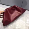 Women Dumpling Pouches Clutch Bag Genuine Leather Clouds Purses and Handbags 2021 Luxury Designer Female Crossbody Bags G220422