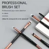 Makeup Brushes 5 Pcs Set Eye Shadow Blending Eyeliner Eyelash Eyebrow For