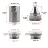 stainless steel 1-3/16x24 baffle cup blink end cap blast chamber 1/2x28 5/8x24 for car cleaning Kit