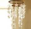 Party Decoration Ins Star Pendant Pull Flower Card Paper Bed Tent Strip Wedding Wall 4 MetersParty