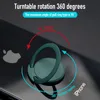 Support de prise de téléphone portable en métal de luxe support universel de bague de doigt de Rotation de 360 degrés accessoires de support de support de voiture magnétique
