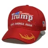 Il più nuovo cappello Trump 2024 Berretto da baseball in cotone Trump cappelli Trump Cappellino con visiera USA Cappelli da festa DB511