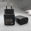 With Retail Box 100 original typeC Chargers Note 10 USB C Fast Charging EU US Quick Charger Adapter PD 25W Power Wall Plug for S1668096