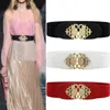 Belts Casual Ladies Elastic Wide Waist Dress Fashion Belt Decorative For Women Luxury Designer Red White BlackBelts