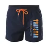 Heren Swimwear Shorts Zomer Nieuwe Trapstar Print Man Swimsuit Beachwear Swim Trunks Lowwaist Ademende 2022 Male strandkleding Surfkleding