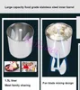 BEIJAMEI 1.5L Machine à crème glacée italienne douce et dure ménage Commercial fruits Dessert Gelato fabricants lait thé magasin