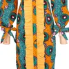 Bintarealwax Африканские повседневные платья Dashiki Plus Chotcon Trantian African Clothing 6xl Long Party Dress WY9217