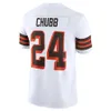 95 Myles Garrett 24 Nick Chubb Football Jerseys Amari Cooper Joe Thomas Jeremiah Owusu-Koramoah Clevelands Browns Joe Flacco Elijah Moore Denzel Ward Deshaun Watson