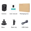 Portable Mini Camera HD 1080P Pocket Back Clip Sports DV MD29 Night Version Nanny Cam PIR Body Detection Home Security Voice Recording Camcorder