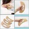 Chinese Style Products Arts Crafts Gifts Home Garden Wooden Lymphatic Drainage Mas Tool Handheld Gua Sha Scra Paddle Anti Cellite Muscle