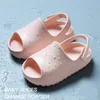 Crianças Sandálias Bebê Criança Slipon Moda Meninos Meninas Espuma Praia Verão Slides Osso ResinaCrianças Leves Sapatos Aquáticos 220616