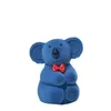 Schmuckbeutel Taschen Niedliche Cartoon-Blaue Koala-Box Beflockung Ring Halskette Geschenkverpackung BoxJewelry