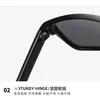 Güneş gözlüğü Steve Pilot Style Polarize Lüks Klasik Vintage Erkekler Yön Marka Tasarımı 3060 Sunglasses