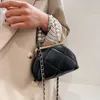 Torby wieczorowe kratowy torba na torbę 2022 jakość mody PU skórzana designerska torebka Pearl uchwyt ramię Messenger Pasteveni
