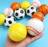 Spor Stres Topları Eğlenceli Dekompresyon Oyuncaklar Köpük Top Rahatlama Topları Yumuşak Pu Sünger Eğitim Topları İç Mekan Dış Mekan Yetişkin Çocuklar Yeni Başlayanlar