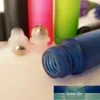 5/10pcs bottiglie di profumo di olio essenziale riutilizzabili viaggio portatile 10ml smerigliato colorato vetro spesso fiala a sfera