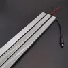 Strips 50cm 20inch LED Cabinet Bar Light 2835 60 120/240 Per Meter Flat U Profile Hard Strip 2W/6W/9W Diode InvisibleLED