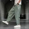 pantalones de seda chino