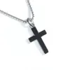 Necklace Cross Pendant Zircon Punk Fashion Design Jewelry Women Men Gift Necklaces