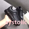Fashion Clear Sole Multicolor Black Shiny White Outdoor Shoes Designer Women Leather Lace Up Platform Sneakers Luxury Velvet Suede With Original Box