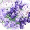 Decoratieve bloemen kransen lavendel nep bloemenwand simulatie plant kantoor decor trouwhuis