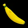 Fumo Pyrex Vetro spesso Frutta Tubi a forma di banana Filtro Tubo portatile fatto a mano con portasigarette a base di erbe secche