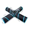 5/4/3Holes Cat Tunnel Tube Divertente Gattino Giocattoli Giocattoli pieghevoli Per Cat Interactive Cat Training Rabbit Animal Play Games Prodotto per animali domestici 220423