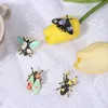 New creative insect animal alloy brooch butterfly animal scorpion clothes bag accessories badge pin