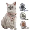 Dog Collars & Leashes Plaid Printed Pet Harness Cat Accessories Leash Clothes Puppy Shop Tudo Para