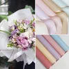 DHL FAST VALENTINES DAY FLOWER RAPPED PAPER 20PCS/PACK WEDDING MOSHER DAY 방수 청동 꽃 선물 포장지 FY2646