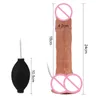 Spray vatten dildo simulering utlösande realistisk penis sprutande sugkopp sexig produkt stora leksaker för kvinnlig kuk