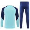 Kit da calcio Giacca da uomo per bambini tute da jogging abbigliamento per bambini 22 23 maglia da allenamento calcio survêtement bambini chandal MBAPPE Haaland Jesus Maglione kit Tute