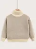 Maglione con motivo a collo alto per bambini piccoli SHE01