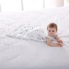 Bebek uyku tulumu zarf bebek bezi için koza bebek arabası çuval pamuk kıyafetler kıyafetler karahindiba baskılı uyku çantaları 220621