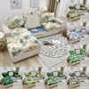 Tropical Stretch Sofa Seat Cushion Cover s for Living Room Removable Elastic Chair Furniture Protector 220615