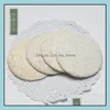 Roud Natural Loofah Pad Makeup Makeup exfoliating و Dead Skin Bath Shower GD596 تسليم إسقاط 2021 فرش إسفنجية فرك Bathr