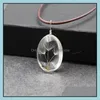 Colliers pendants pendants bijoux mignon mespoche de fleur de fleur coeur couloir vintage chanceux avec corde ch dhnel