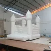 2,5x2m Mini PVC Anpassade barn Trampoline Bounce House Uppblåsbart Bouncer Castle Wedding Hopping för barnspel med tåg/fartyg